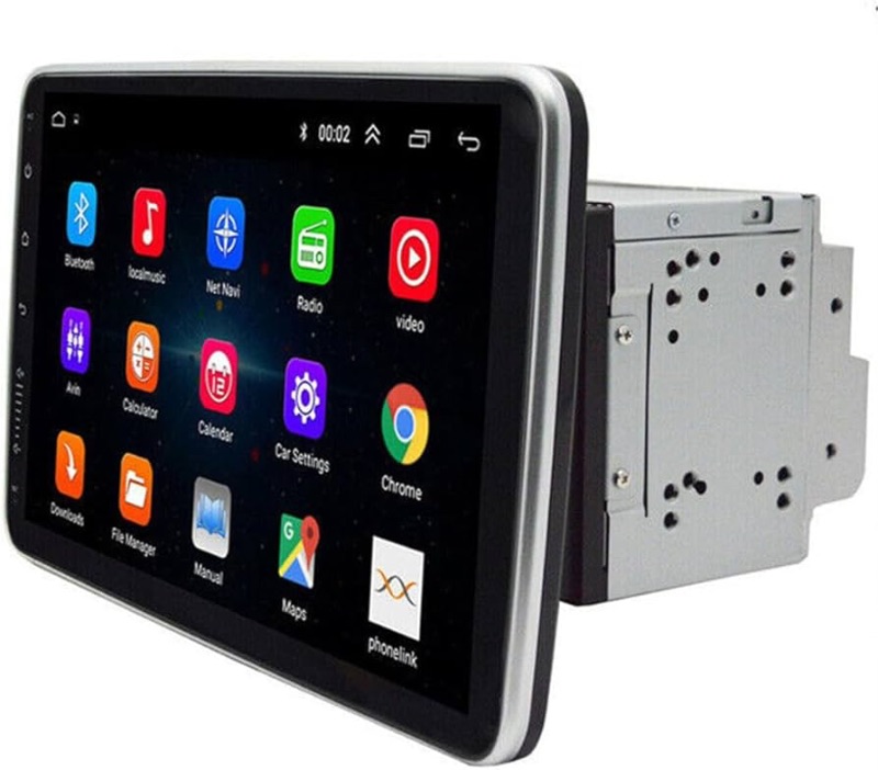 Photo 1 of Android 13 for Double Din Car Stereo Adjustable 10.1" HD IPS Touchscreen Radio Compatible with Apple Carplay Android Auto, Car Audio Receivers Backup Camera Mirror Link FM Radio