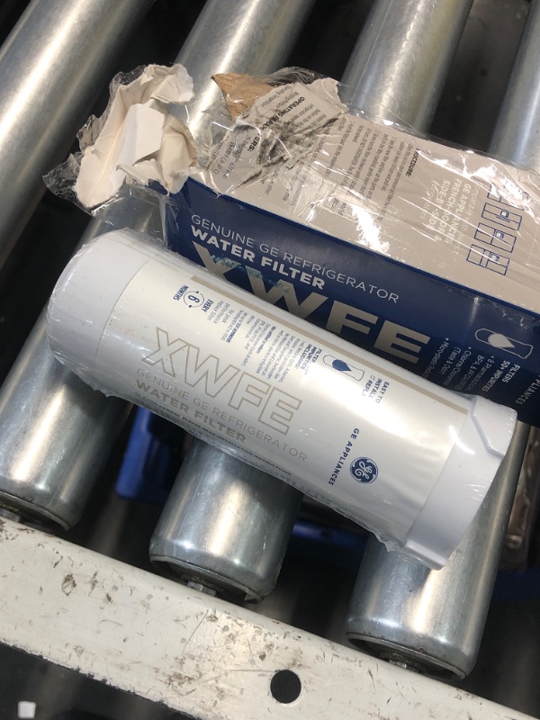 Photo 1 of ***FACTORY SEALED*** GE XWFE Refrigerator Water Filter, Genuine Replacement Filter, Certified to Reduce Lead, Sulfur, and 50+ Other Impurities, Replace Every 6 Months for Best Results, Pack of 1