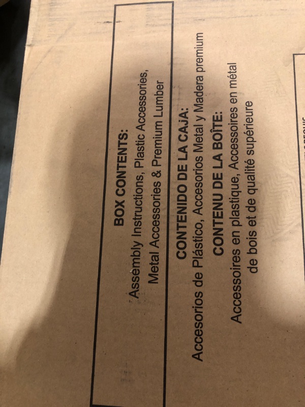 Photo 1 of ***TRUCK/TRAILER PICK UP, NON REFUNDABLE, PARTIAL SET, BOX 1 OF 3 AND 2 OF 3 ***Backyard Discovery Canyon Creek Cedar Wood Swing Set with Wave Slide, Clubhouse, Play Kitchen, Picnic Area, Belt Swings, Web Swing, Rock Wall, Balconies, Playhouse, Step Ladde