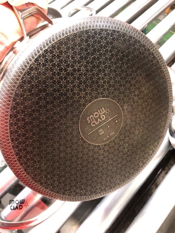 Photo 1 of ***HEAVILY USED - SEE COMMENTS***
SNOWCLAD Pots and Pans Set Non Stick, 10 Pcs Hybrid Stainless Steel Cookware Sets, Non Stick Frying Pans, Saucepans, Saute Pan & Stock Pot, PFOA Free Kitchen Skillet,Induction Compatible