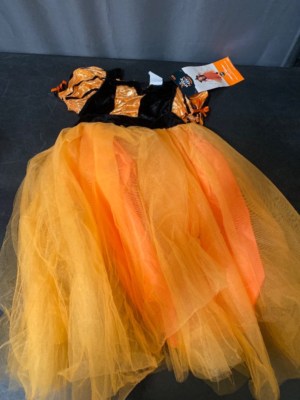 Photo 1 of 2-3 T Toddler Fancy Witch Halloween Costume Dress with Hat