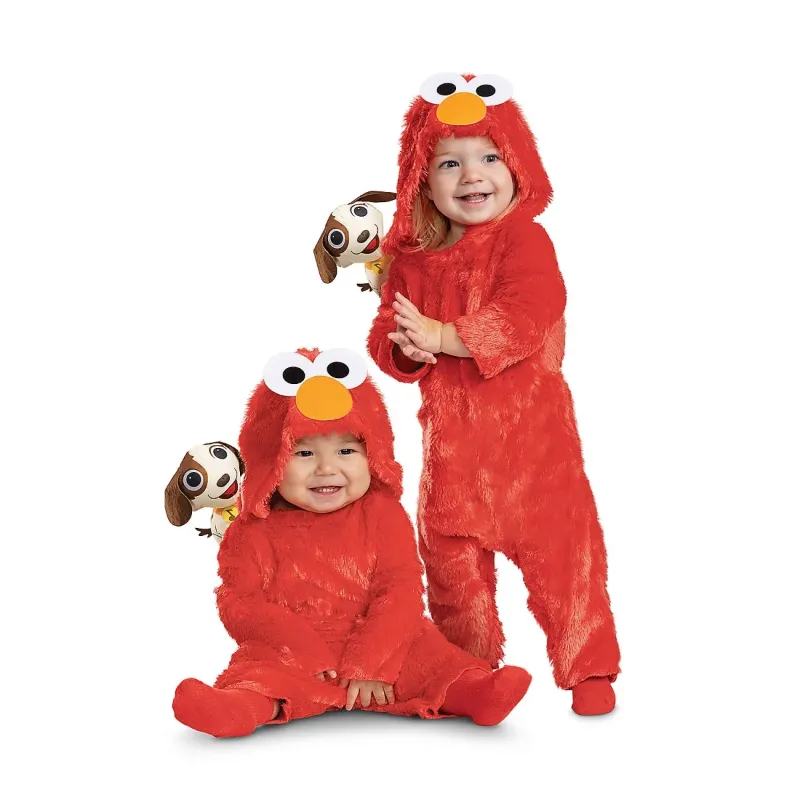 Photo 1 of 3T-4T Medium Toddler Classic Sesame Street Elmo with Tango Costume