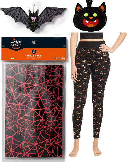 Photo 1 of 4 Item Seasonal & Party Supplies Bundle| 12 Bags, 2 Plushes, L/XL Leggings