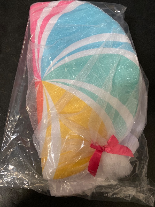 Photo 1 of One Size Fits Most Kids' Rainbow Lollipop Halloween Costume 