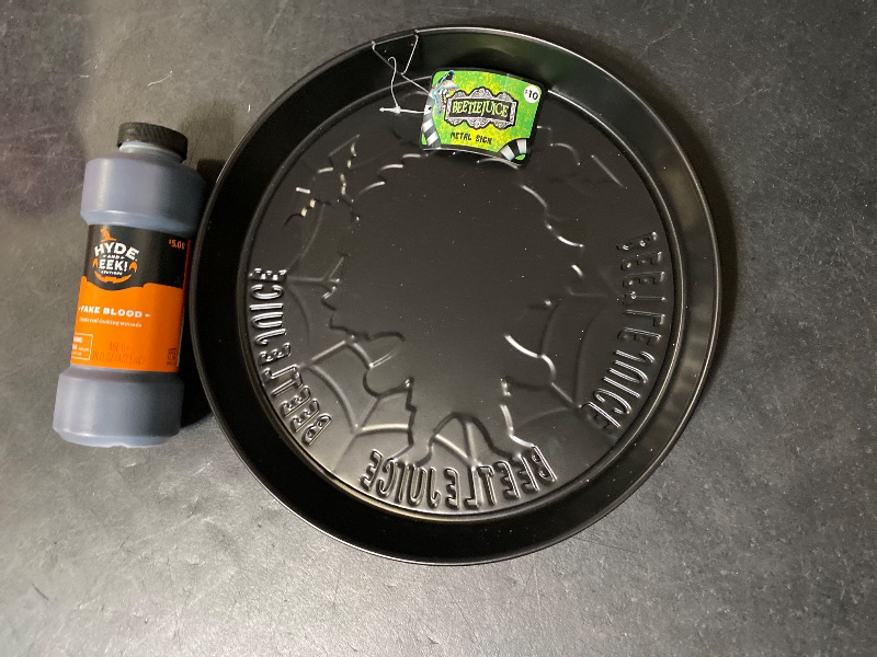 Photo 1 of 2 Item Seasonal & Party Supplies Bundle | Fake Blood, Wall Decor