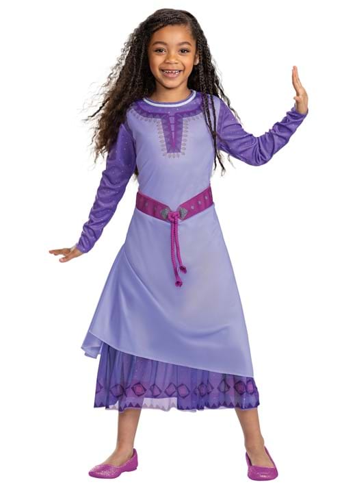Photo 1 of S 4-6X Girl's Classic Disney Wish Asha Costume Child 