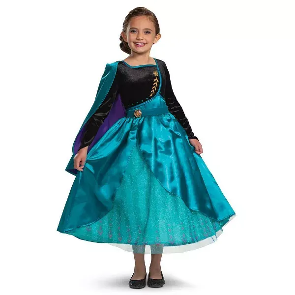 Photo 1 of S 4-6x Disney Frozen 2 Anna Deluxe Kids' Halloween Costume Dress