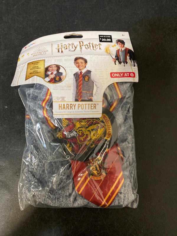 Photo 1 of One Size Fits Most Kids' Harry Potter Halloween Costume Accessory Kit 