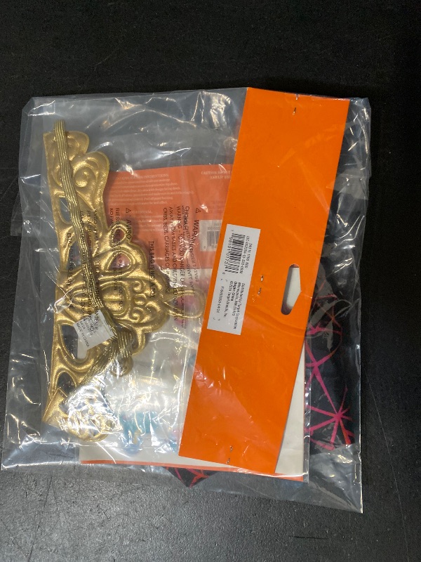 Photo 1 of 3 Item Party Supplies & Seasonal | Trick or Treat Bag, Crown Accessory, Face Stickers