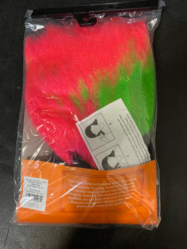 Photo 1 of Adult Neon Mohawk Halloween Costume Wig - Hyde & EEK