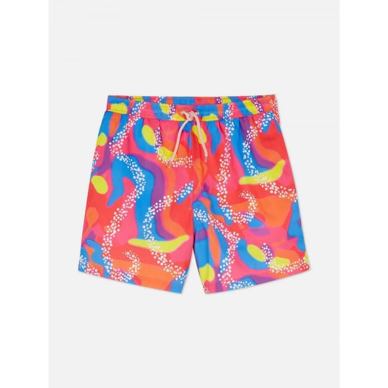 Photo 1 of Adult S Barbie The Movie Ken Neon Swimming Shorts