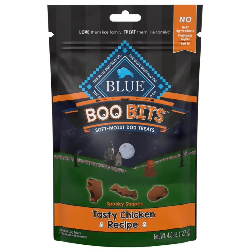 Photo 1 of Blue Buffalo Boo Bits Soft Halloween Dog Treats Natural Chicken