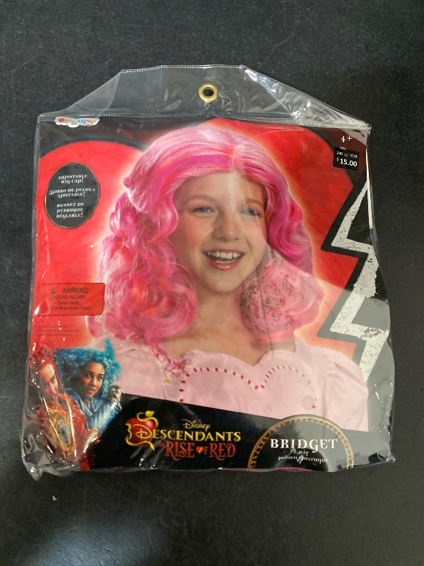 Photo 1 of Disney Descendants 4 Bridget Wig Halloween Costume Accessory
