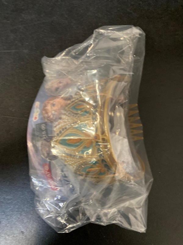 Photo 1 of Disney Frozen 2 Anna Kids' Light Up Halloween Costume Crown: Gold Plastic, Ages 3+