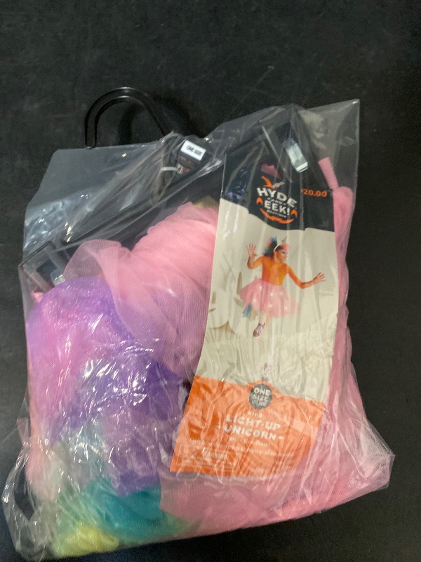 Photo 1 of One Size Fits Most Kids' Light Up Unicorn Halloween Costume Kit - Hyde and EEK! Boutique: Tutu & Accessories