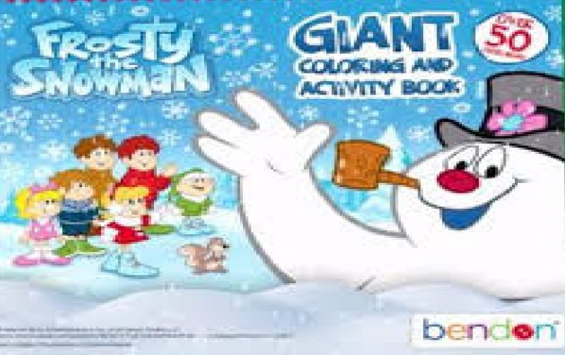 Photo 1 of Frosty the Snowman Giant Activity Pad