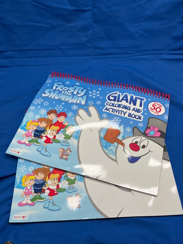 Photo 1 of Frosty the Snowman Giant Activity Pad