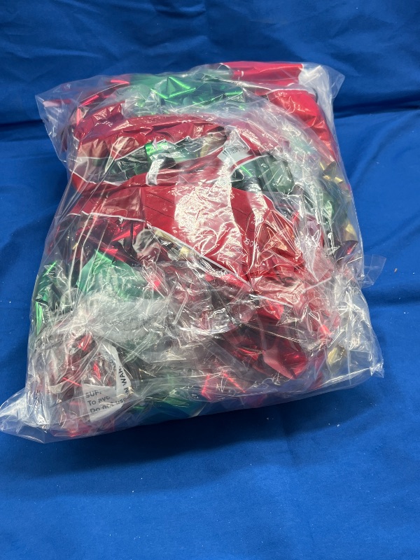 Photo 1 of 3 Pack of 40ct Christmas Decorative Bow Red/Green/Gold - Wondershop