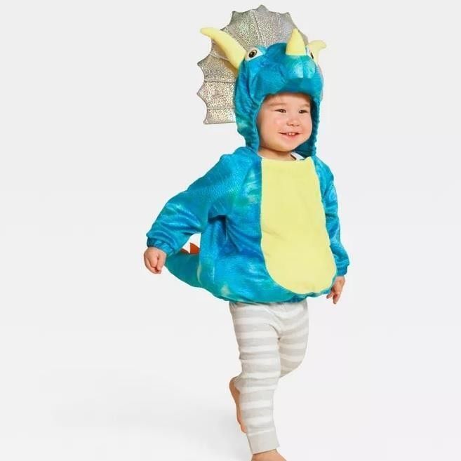 Photo 1 of 0-6M  Triceratops Dinosaur Costume Baby HYDE and EEK! 