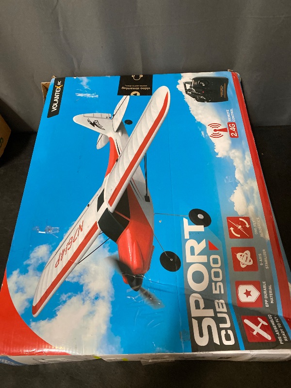 Photo 1 of HobbyZone RC Airplane Sport Cub S 2 615mm RTF Everything Needed to Fly is Included/Safe Technology HBZ444000,White/Blue