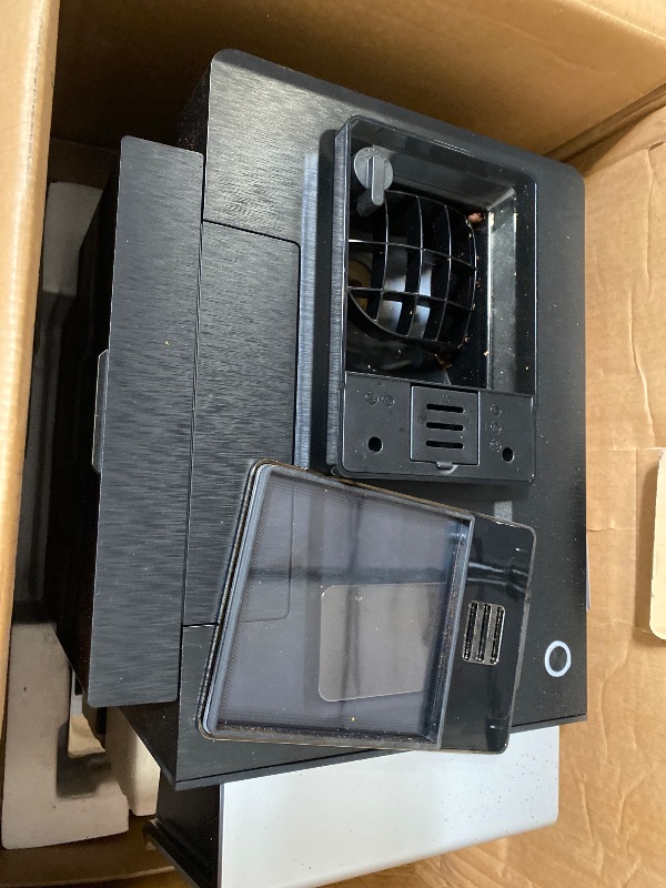 Photo 1 of DR.COFFEE C12 Fully Automatic Coffee Machine, Espresso Machine With Ceramic Flat Burrs, 9 Grind Size Options, 7” HD Large Touchscreen, 4 Water Tank for Office Use
