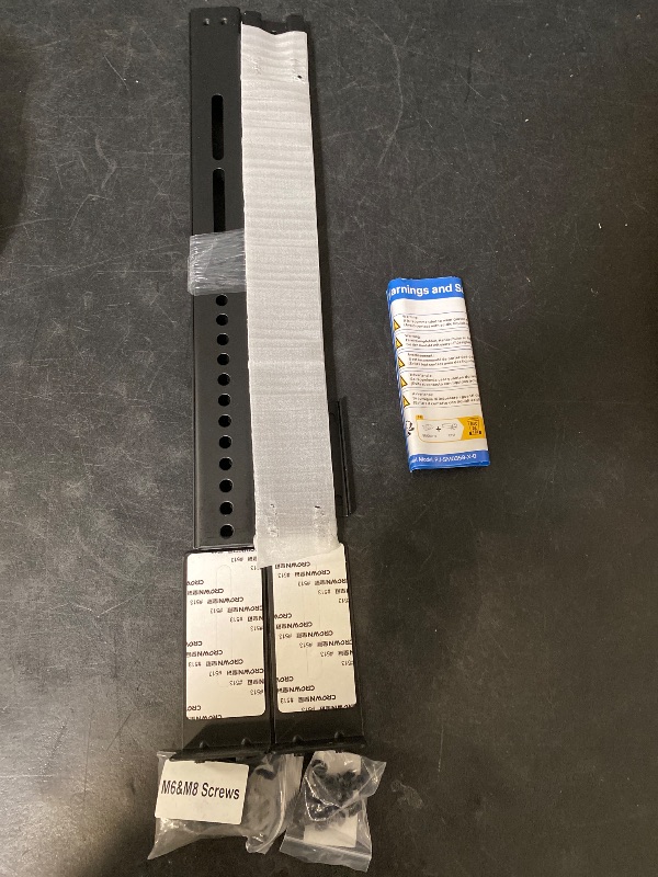 Photo 1 of Soundbar TV Mount for Samsung Soundbar TV Mounts HW-Q990C HW-Q990D Q930C HW-Q930B HW-Q930D and More - Height Adjustable Bracket for Samsung Sound bar Mounting WR Speaker Wall Mounts & Remote Holder