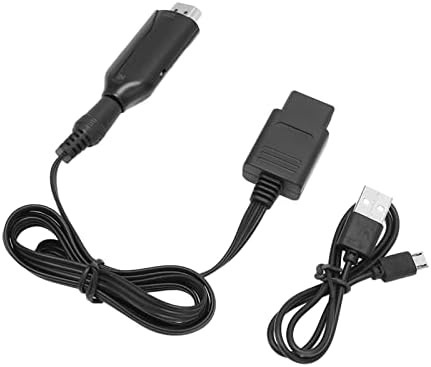 Photo 1 of Game Console HD Video Converter, for N64 to HD Multimedia Interface Adapter Cable 3 Display Modes Plug and Play HD Video Converter with Power Cord for N64 for NGC for SNES