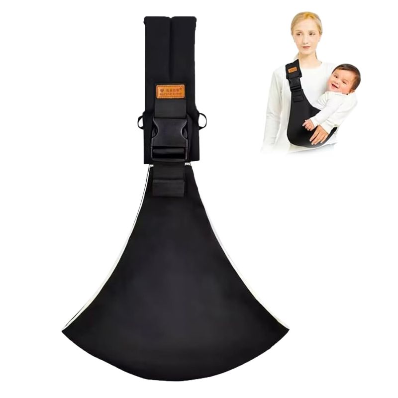Photo 1 of Baby Sling Carrier,Toddler Carrier, 2025 New Baby Sling,Portable and Lightweight Sling,Non-Slip Hip Seat Carrying 10-30lbs(Black)