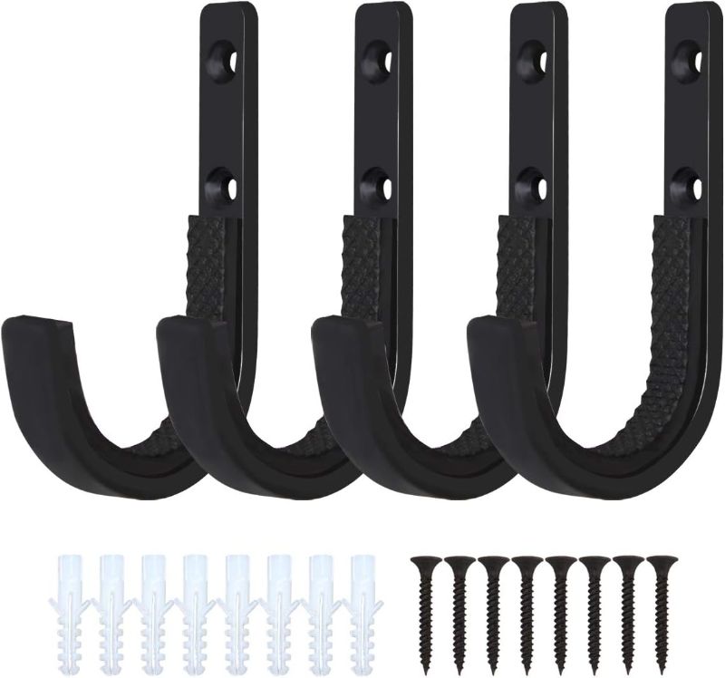 Photo 1 of Mind and Action Horizontal Metal Gun Rack and Shotgun Hooks Rifle Hangers Store Rifle Shotgun and Bow, Wall Mount Storage
