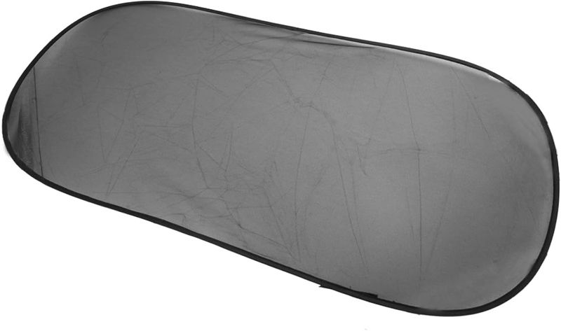 Photo 1 of Car Rear Window Sun Shade 39 x 20 Inches Foldable Sun Protection Universal Mesh Back Window Visor with Suction Cups