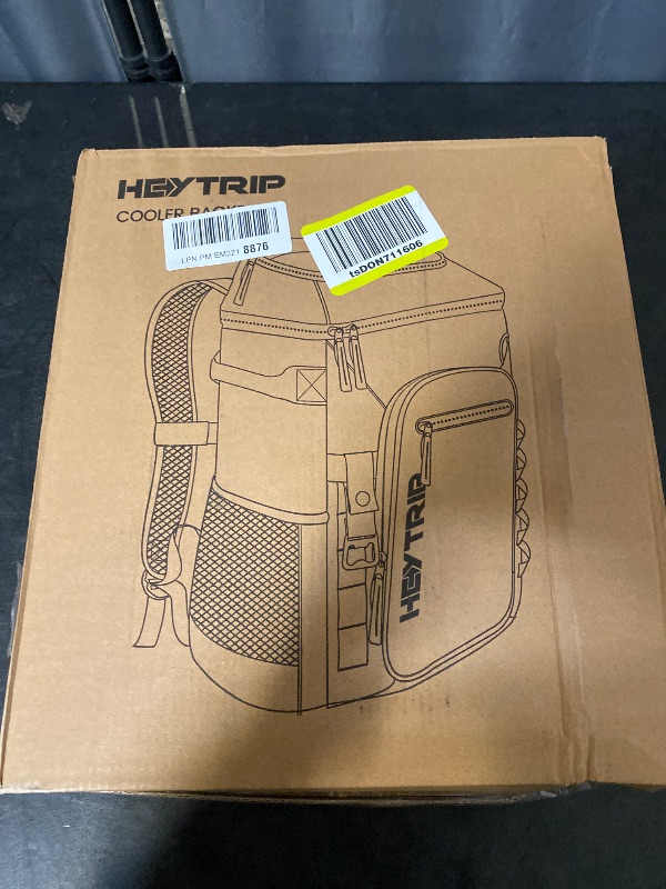 Photo 1 of Heytrip Backpack Cooler 36/54 Cans Insulated Waterproof Cooler Bag for 20 Hours Cold Retention, Leak-Proof Camping Cooler with Multi-Compartments 