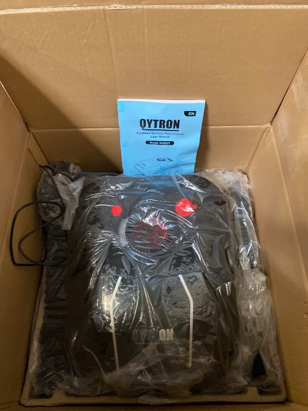 Photo 1 of NIXBOT QP5 Robotic Pool Cleaner, Cordless Pool Vacuum for Inground Pools, Dual-Motor Turbine System, Robotic Pool Vacuum for Above Ground Pools with Wall Climing and Navigation Technology