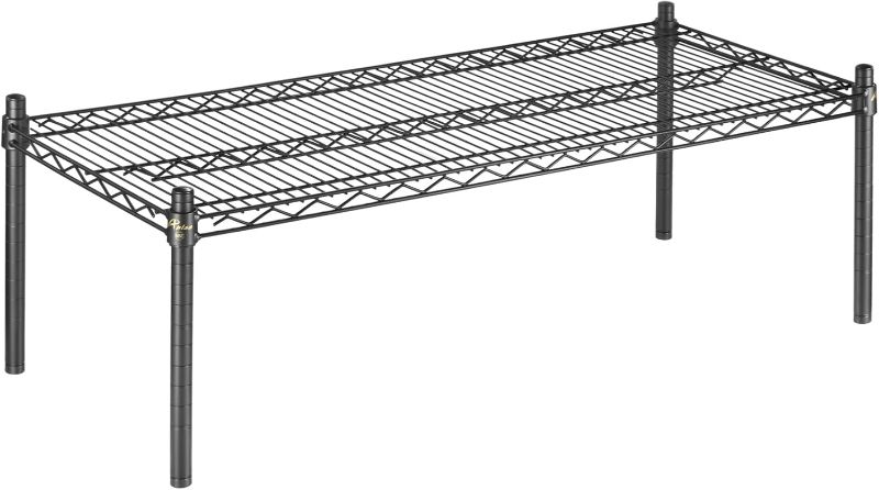 Photo 1 of APLSS Dunnage Storage Rack, 24"×36"×14"(8"), NSF Certified, Height Adjustable, Moist&Dry Enviroments, for Kitchen Garage Walk-in Cooler&Freezer Dishroom, 800 Lbs Capacity,