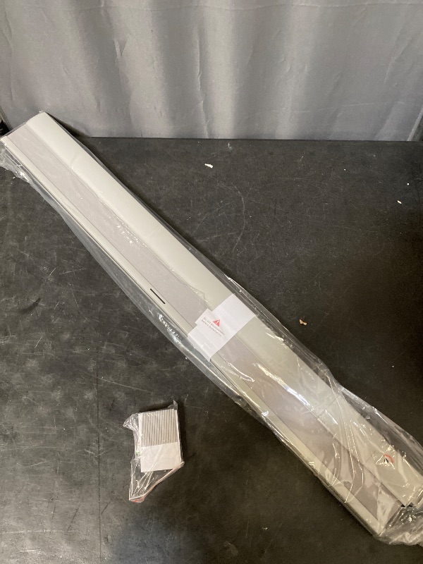 Photo 1 of No Drill Cellular Shades for Indoor Windows, Thermal Insulating & Noise Reducing Honeycomb Blinds, Free Stop Cordless Blackout Shades, Grey, 35" W x 64" H