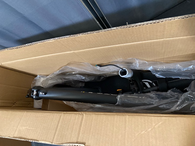 Photo 1 of Electric Scooter with Seat ZD06, 800W Peak Motor, 20 Mile Range & 15.5 Mph, Key Start, Foldable E-Scooter with Carry Basket for Pets & Cargo, Electrically-Powered Motor Scooters