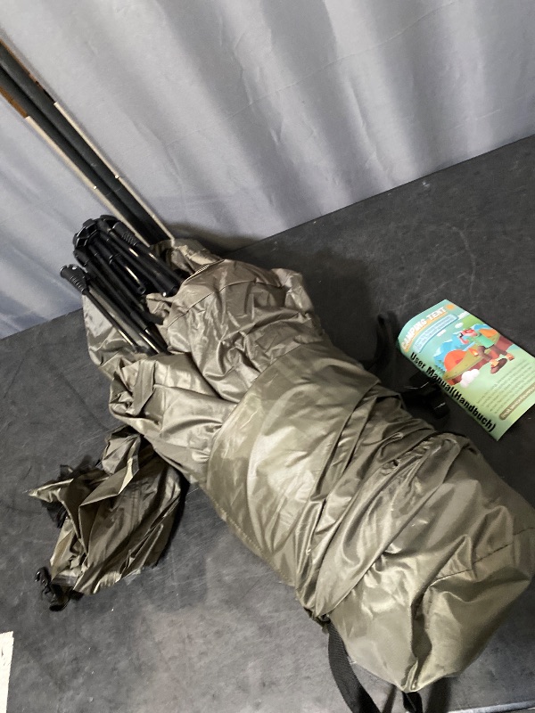 Photo 1 of Portable Camping Tent 2-3 Person, Windproof UV Protection Automatic Double Layered Pop-Up Light Weight Beach Tent Quick Setup, for Beach Outdoor Fishing Weekend Trips