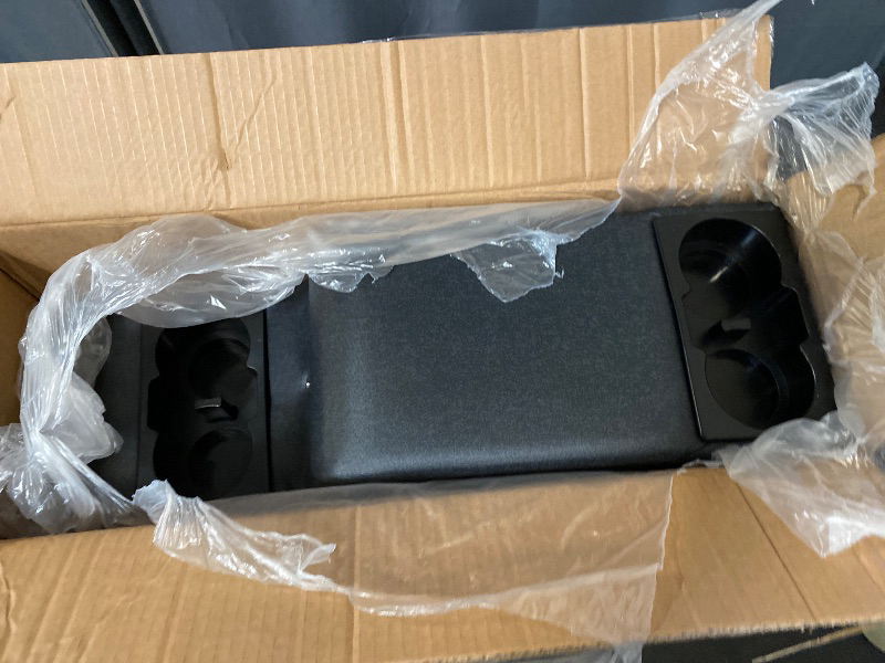 Photo 1 of MOOSUN 31515 Denim Black Deluxe Locking Center Console for Jeep CJ-5 1976-1983, CJ-7 1976-1986, Wrangler YJ 1987-1995