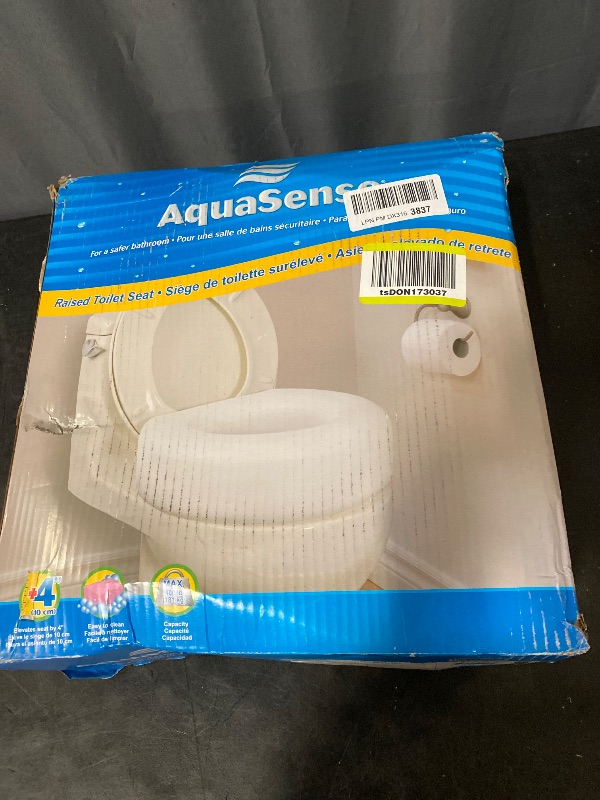 Photo 1 of 770-610 4 Inch Portable Raised Toilet Seat Riser, Elevated Toilet Seat for Seniors