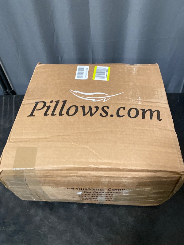 Photo 1 of King - Silk Bedding Direct. Pair of Silk-Filled Pillows. Top Grade Long-Strand Mulberry Silk Wrapped Around a Microfiber Inner Core for Perfect Support. King Size, 36" x 20"