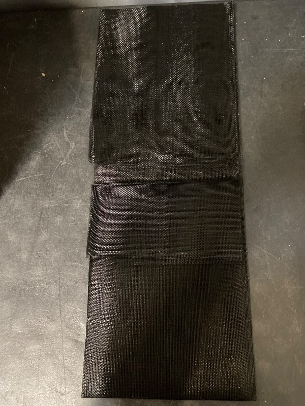 Photo 1 of 48"x102" Window Screen Mesh, Fiberglass Window Screen, Screen Door Mesh, Windows Screens and Screen Door Replacement, Patio Screen Mesh- Black