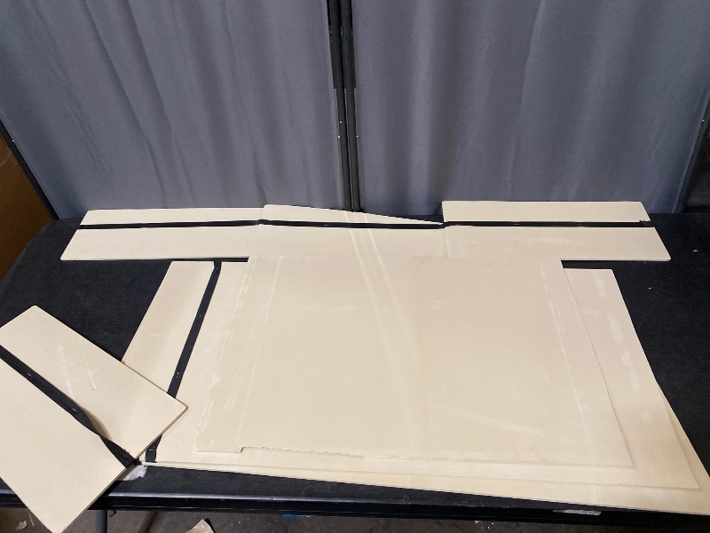 Photo 1 of Heavy Duty Thick Folding Box Spring, Mattress Supporting Wood Floor, Foldable Box Spring, Bed Support Slats, 60"x30"