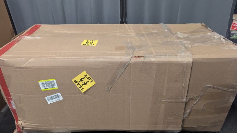 Photo 1 of Folding Walking Pad Treadmill with Handle Bar, 3.5HP Compact Portable Foldable Walking Pads Treadmill with Handles, Electric Small Treadmills for Home Office Apartment, LED Display, 400 LBS Capacity