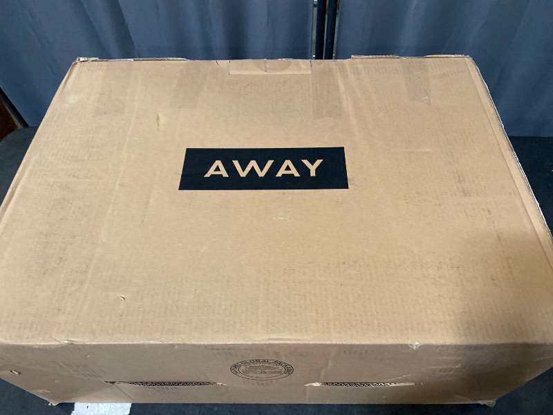 Photo 1 of Away Large Checked Luggage, 29 Inch Hardside Suitcase with Spinner Wheels, Lightweight & Durable, TSA Lock, Jet Black