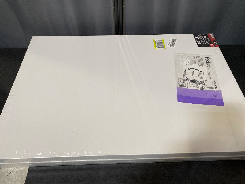 Photo 1 of U.S. Art Supply X-Large Stretched Canvas for Painting 24x36 inch Gallery Depth 1-1/2" Thick, 3-Pack - 12oz Acrylic Gesso Triple Primed, Professional Artist Quality, 100% Cotton - Oil, Pouring Paint