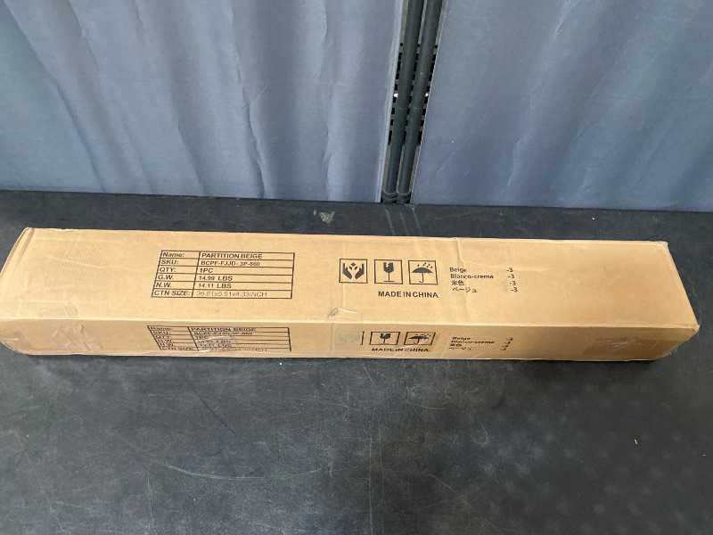 Photo 1 of Room Divider 6ft Room Dividers and Folding Privacy Screens, 3 Panel Partition Room Divider Fabric Panel, Indoor Wall Divider for Room Separation Freestanding Space Separators for Bedroom Office Studio