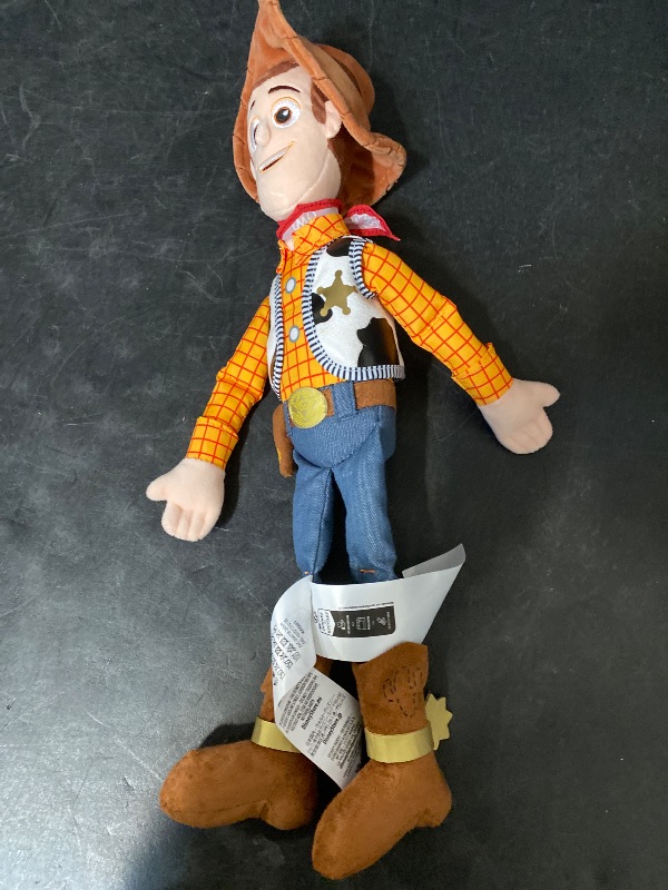 Photo 1 of DISNEY STORE Official Toy Story Plush, Woody, Iconic Cuddly Toy Character with Embroidered Eyes and Soft Plush Features, Suitable for All Ages