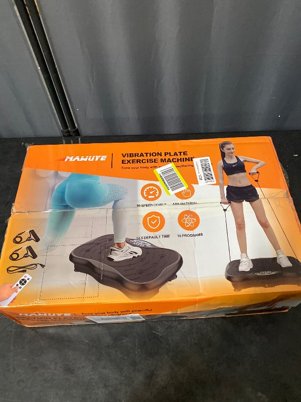 Photo 1 of Vibration Plate Exercise Machine for Lymphatic Drainage Weight Loss, Whole Body Workout Vibration Fitness Platform ,Home Training Equipment ,Sport Gym for Weight Loss Fat Burner for Women Men