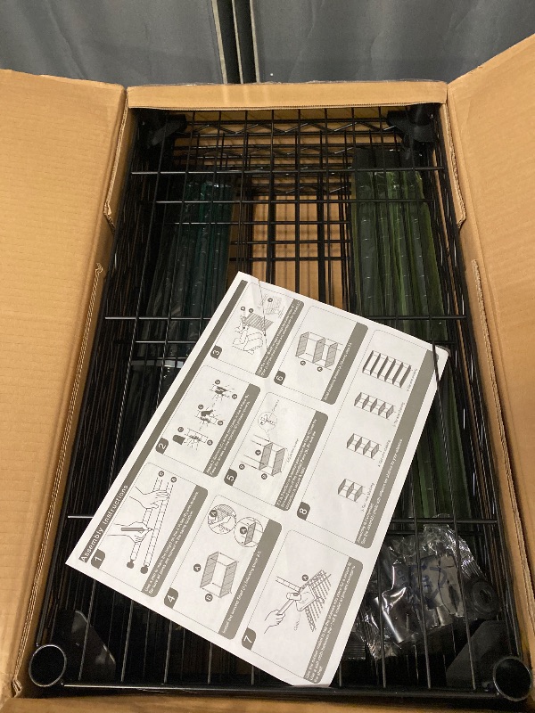 Photo 1 of 1250 lbs Storage Shelving Utility Shelving Unit 5-Tier Utility Shelving Unit Steel Organizer Wire Rack for Home,Kitchen,Office (13.7" D x 23.6" W x 62.4" H)