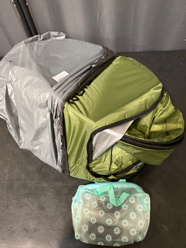 Photo 1 of AOSION Privacy Shower Tent,Pop Up Changing Tent,Camp Bathroom Changing Dressing Room,Sun Sunshade Canopy Outdoor Rain Shelter for Camping Hiking Beach Picnic Fishing. (Green)