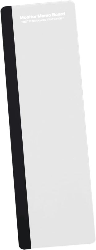 Photo 1 of Acrylic Memo Board for Computer Monitor Adhesive Notes Display Right Mount Design for Office and Home Use